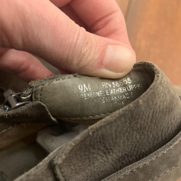 Susina Grey Suede Ankle Booties - size 9 - Picture 4 of 4